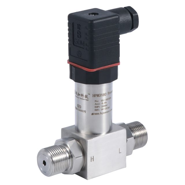 Transmisor de presión diferencial de acero inoxidable tipo silicio de difusión HPM3180