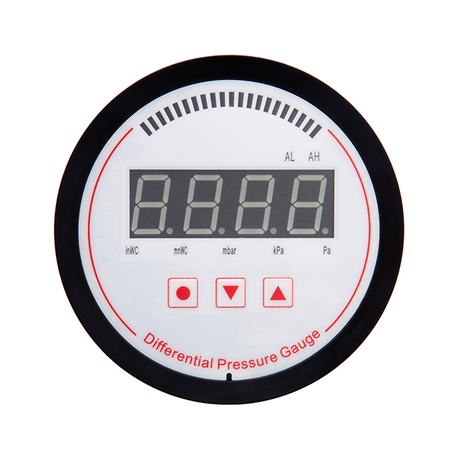 HP3000 Pantalla digital multifuncional Transmisor de presión diferencial 4-20 mA Salida de alarma para aire seco limpio