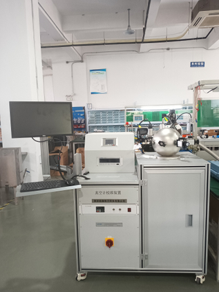 Dispositivo de calibración de calibre de vacío