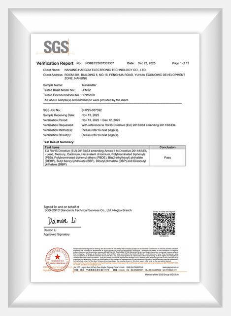 Transmisor ROHS (HPM5100)