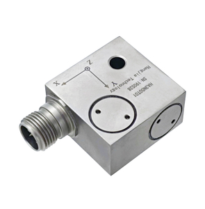 Sensor de acelerómetro de vibración industrial triaxial XYZ de tres ejes HA3N50 IEPE