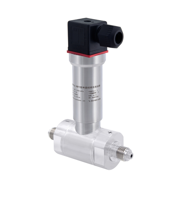 HPM3136 0-1KPA ~ 3MPA Transmisor de presión diferencial compacta monocristalina de silicio
