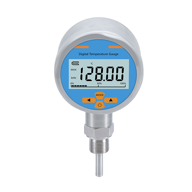 HTE80 Batería Ganeador de temperatura digital de 80 mm con motor alimentado por la batería