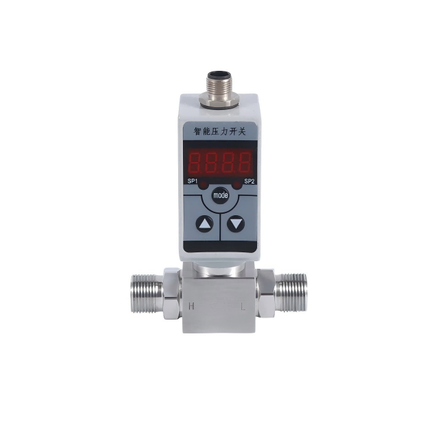 HPM530 Estructura compacta Interruptor de presión diferencial PNP Relé NPN con salida analógica